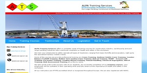 Web site for ALPA Training Services